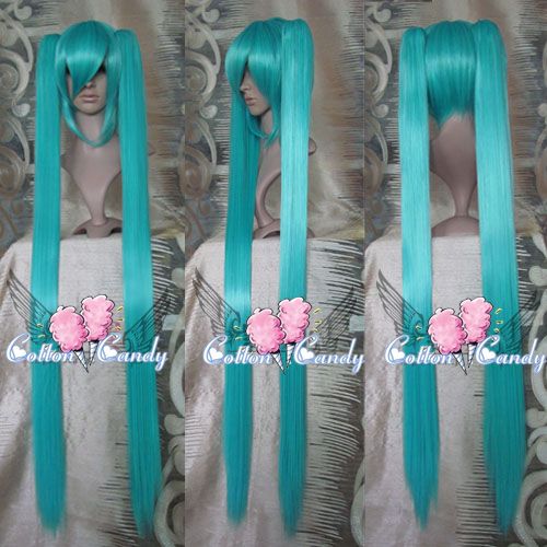 (PW) Peruca Hatsune Miku cor 1 - Vocaloid