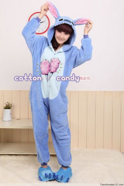 Kigurumi Stitch Azul