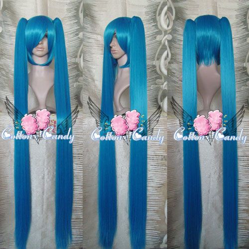 (PW) Peruca Hatsune Miku cor 2 - Vocaloid