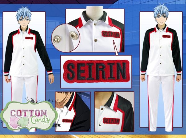 Uniforme Seirin modelo 2 - Kuroko no Basket