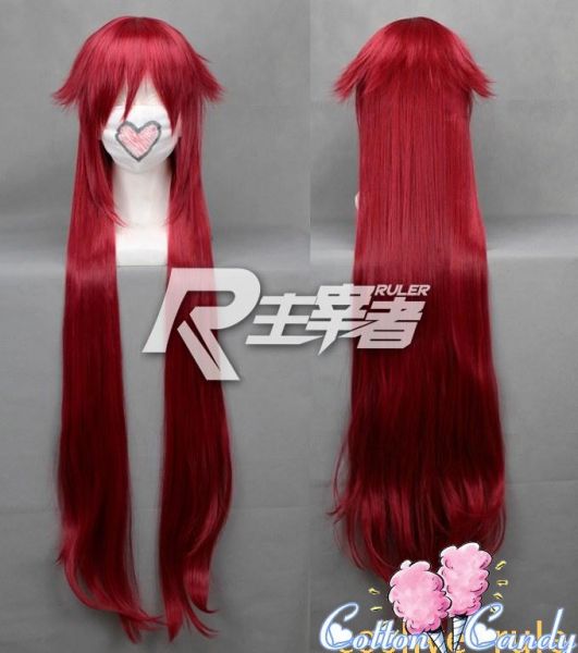 Peruca Grell - Kuroshitsuji - Modelo 1