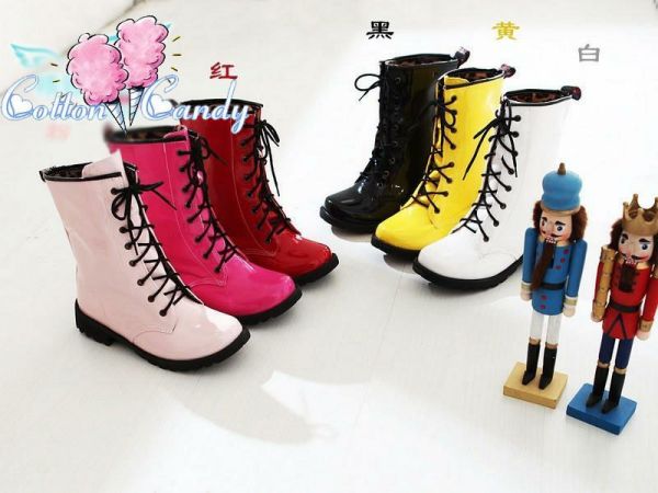 Botas curtas de cadarço - diversas cores