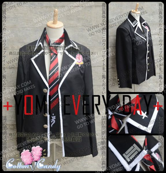 Ao no Exorcist - Casaco masculino + Gravata