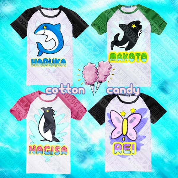 Camiseta Free! (encerramento do anime)