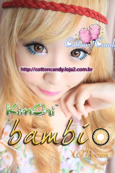 Lentes KimChi Bambi - Castanha